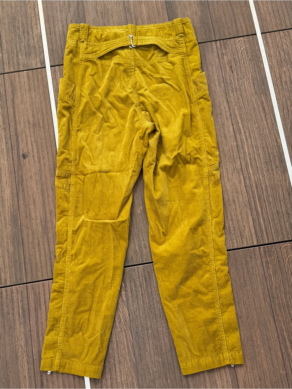 Pilcro Mustard Yellow Corduroy Pants | Size: 27 - Picture 5 of 6